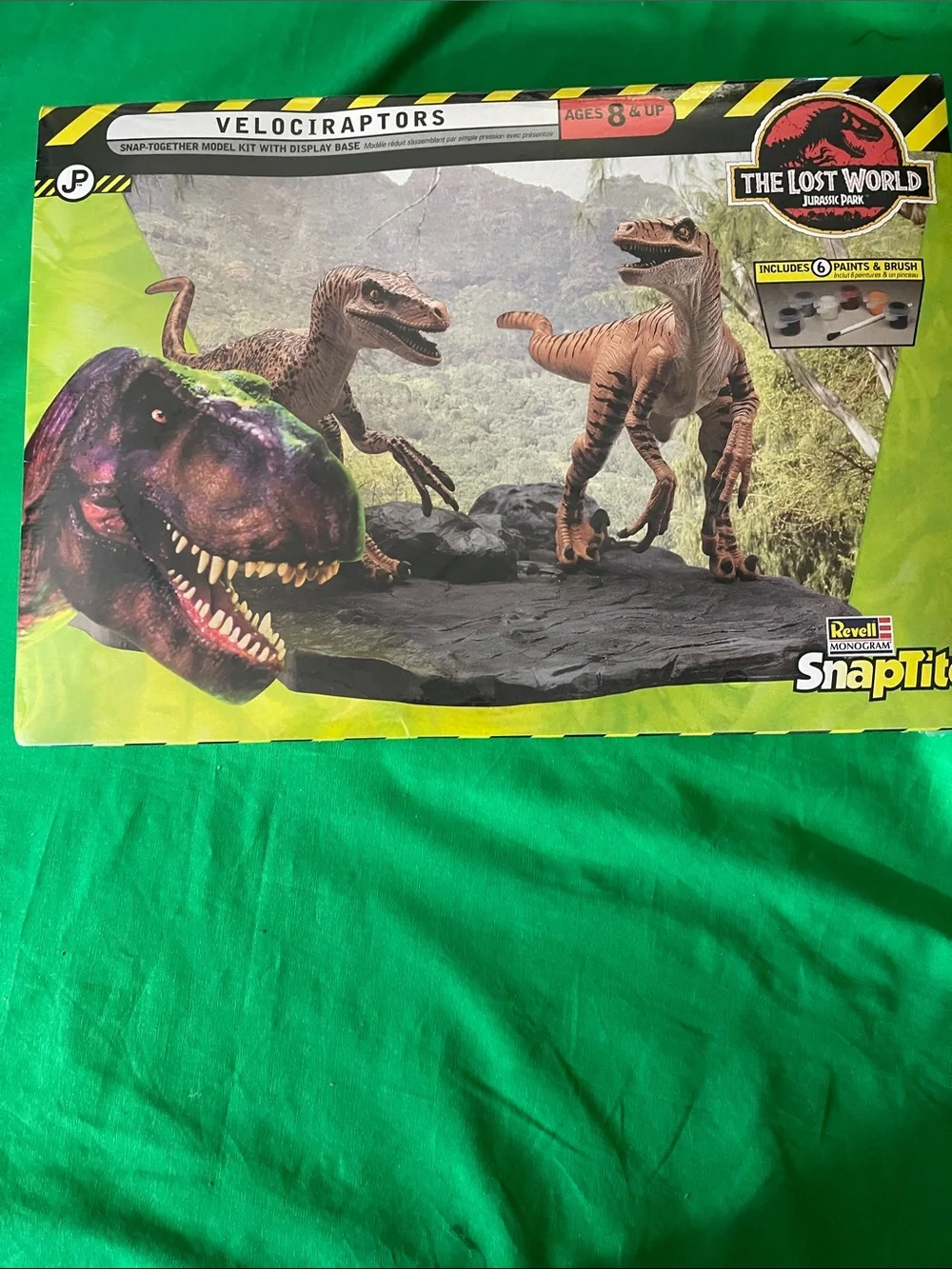 Revell Monogram SnapTite Velociraptors Model Kit - Brown